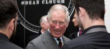 HRH Prince of Wales visit to Dean Clough