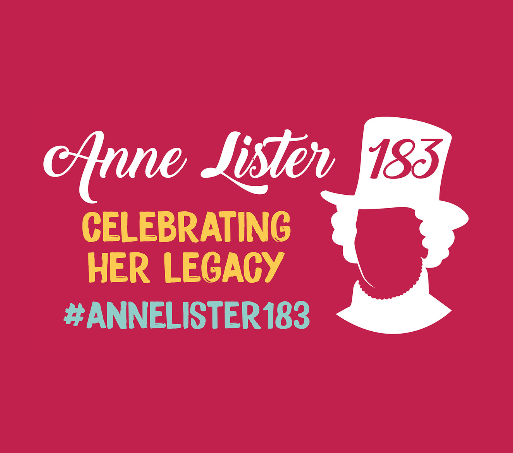 Anne Lister Talk in the Crossley Gallery, D Mill, Dean Clough Mills, Halifax.