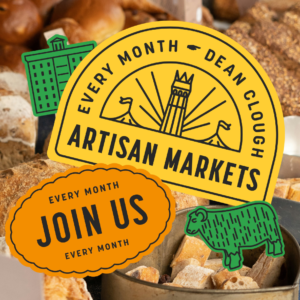 Artisan Markets at Dean Clough Mills, Halifax, UK.