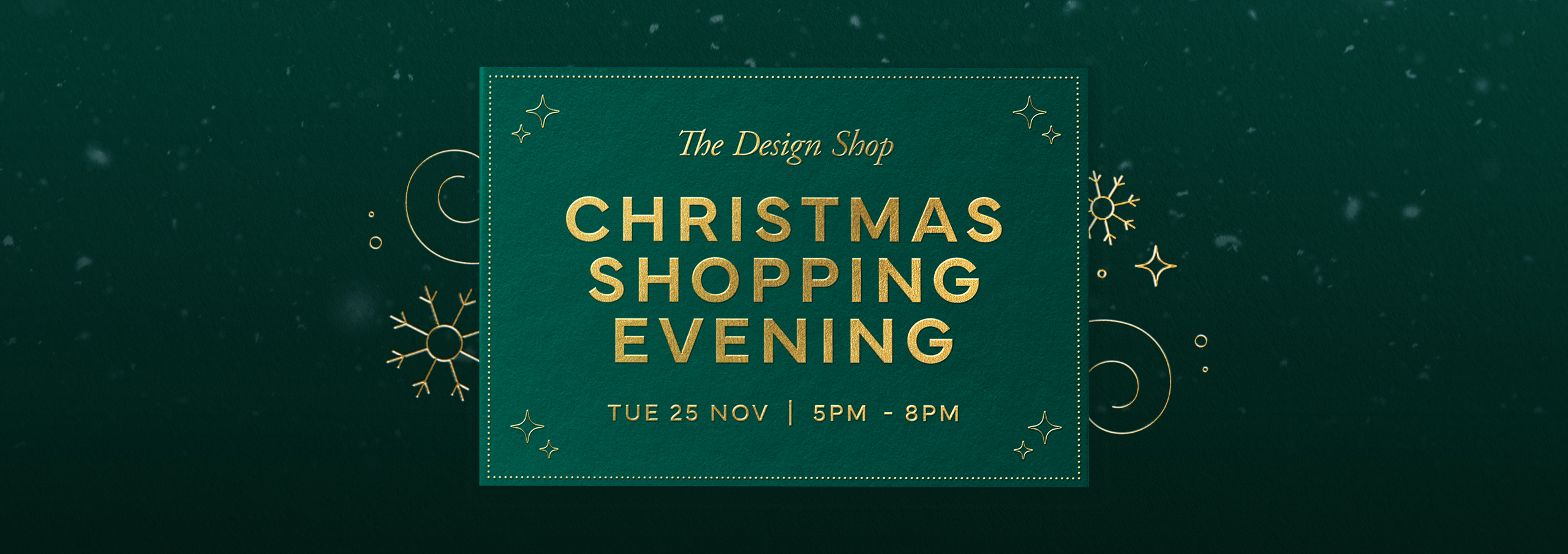 DC Christmas Shopping Website Header